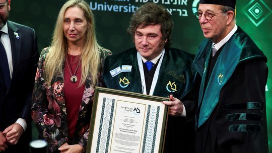 En Israel, Milei dijo que con determinadas culturas no se puede convivir