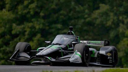 Agustín Canapino finalizó 23º en Mid Ohio, novena fecha de IndyCar