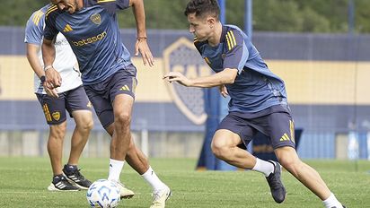 Herrera tuvo sus primeros minutos de fútbol y Gago lo puso para los titulares
