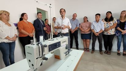 Llamosas dejó inaugurada la casa de 