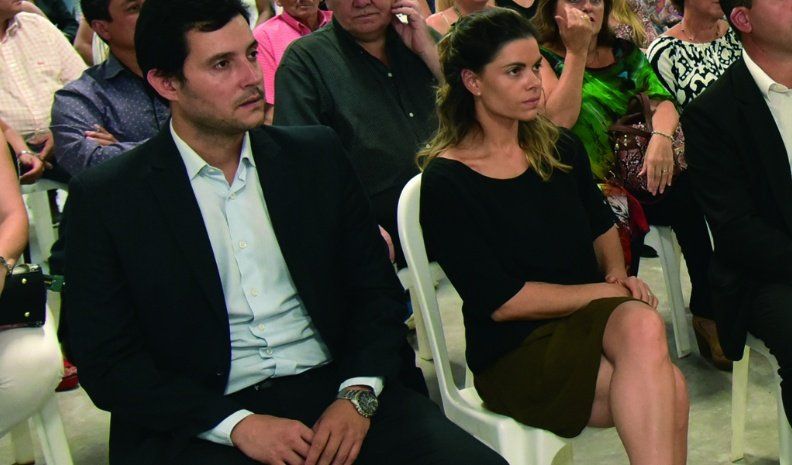 Ignacio Tagni y Justina Pucci.