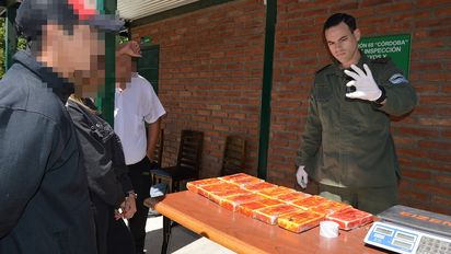 Iba de Salta a Córdoba con 16 kilos de cocaína y fue detenida