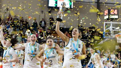 Argentina volvió a reinar en el básquet femenino y conquistó su cuarto Sudamericano