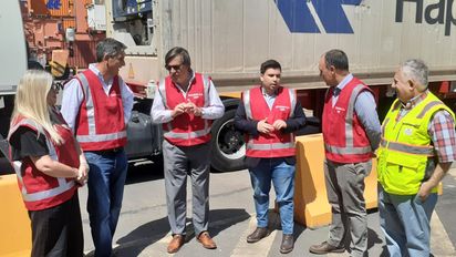 Partió la primera exportación de productos porcinos a Singapur desde el puerto de Buenos Aires