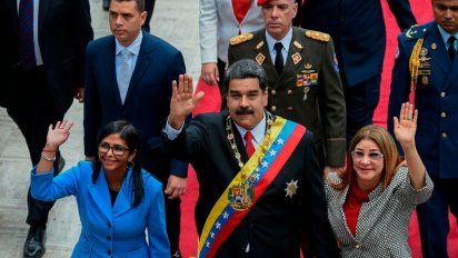 Maduro juró como presidente reelecto de Venezuela