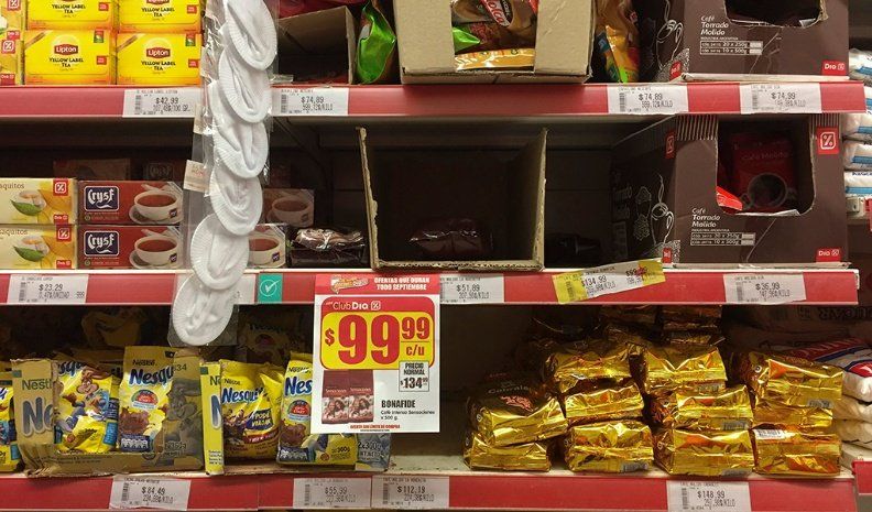 En las góndolas faltan muchos productos del programa Precios Cuidados.