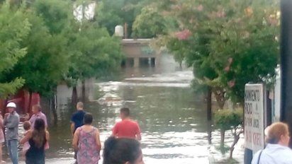 Inconvenientes en Mina Clavero: 100 milímetros en dos horas