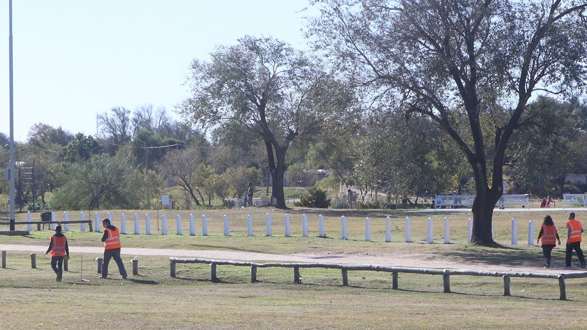 En espacios públicos