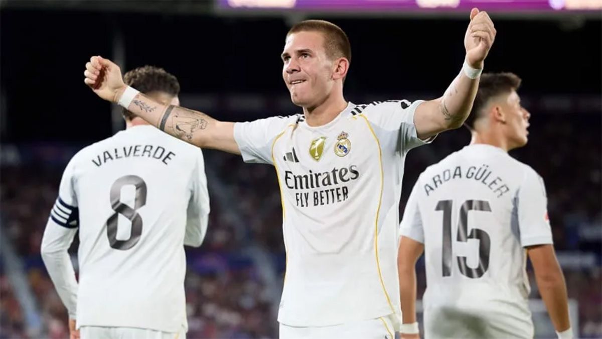 Real Madrid goleó 4-1 al Levante y mantiene el liderazgo