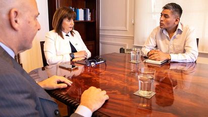Un funcionario de Bullrich publicó un video falso sobre la marcha de los jubilados y los hinchas