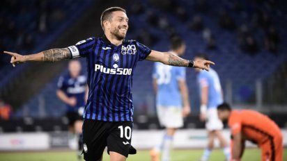 El Papu Gómez hizo su aporte en la goleada del Atalanta