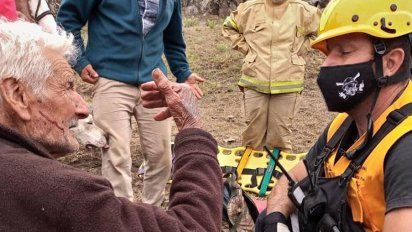 Calamuchita: rescatan a anciano tras varias horas de búsqueda