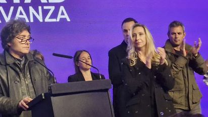Milei, en el cierre en Rosario: