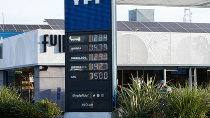 Horacio Marín dijo que YPF no tocará el precio de los combustibles