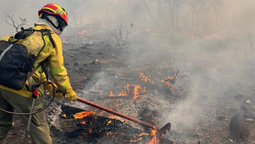 el riesgo extremo de incendios forestales en cordoba persiste hasta el viernes