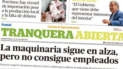 Mirá el suplemento Tranquera Abierta de este viernes