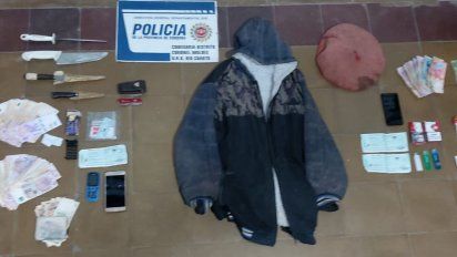 Intentaban estafar con cheques y terminaron atrapados en Coronel Moldes