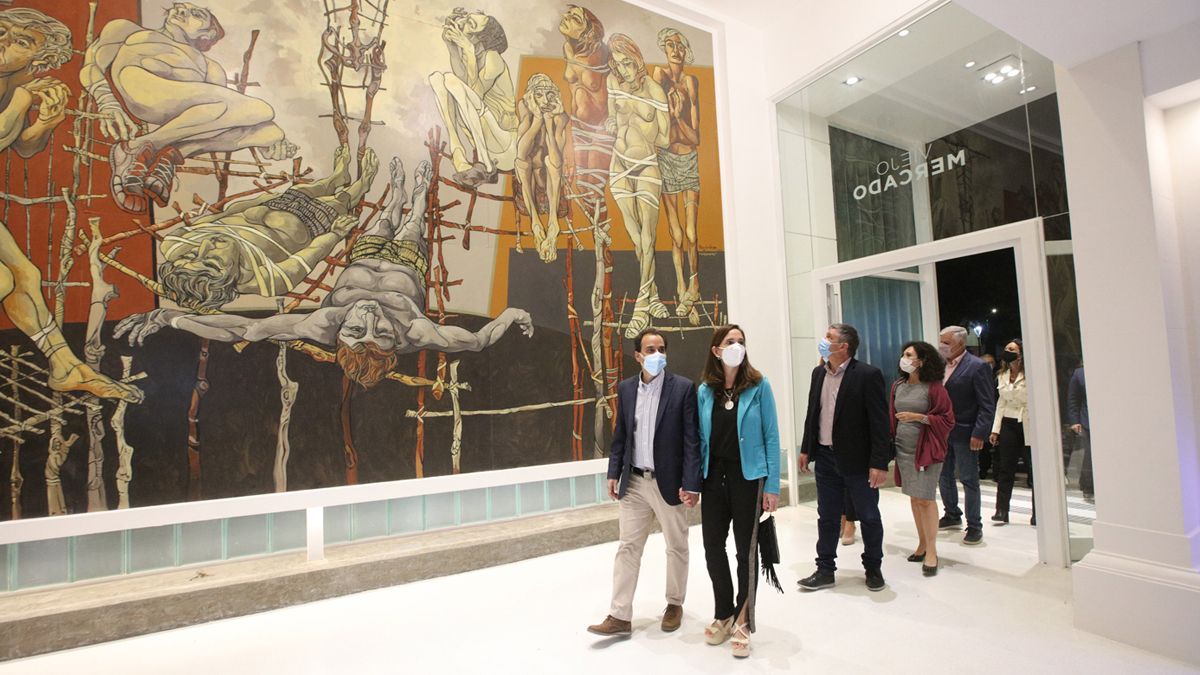 El Centro Cultural Viejo Mercado reabrió tras la puesta en valor.