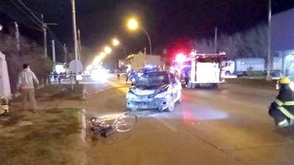 Una nena de 12 años, en terapia intensiva tras un choque en General Deheza