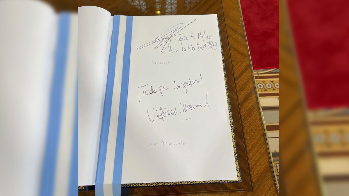 La asunción presidencial de Javier Milei