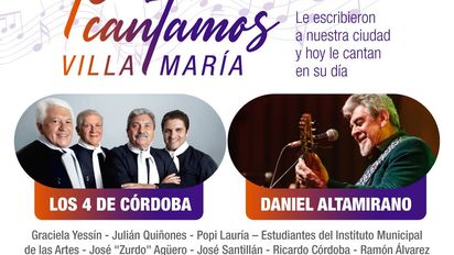 Villa María celebra su 158° aniversario con una amplia agenda de actividades culturales y comunitarias