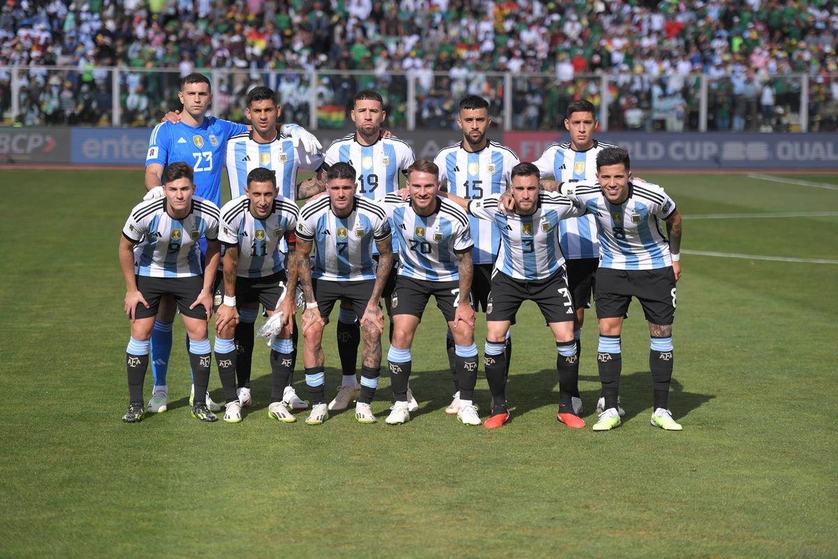 Argentina venció categóricamente 3 a 0 a Bolivia en La Paz