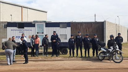 Casilla policial móvil: los fines de semana estará en la costanera y el resto de los días, en Los Olmos