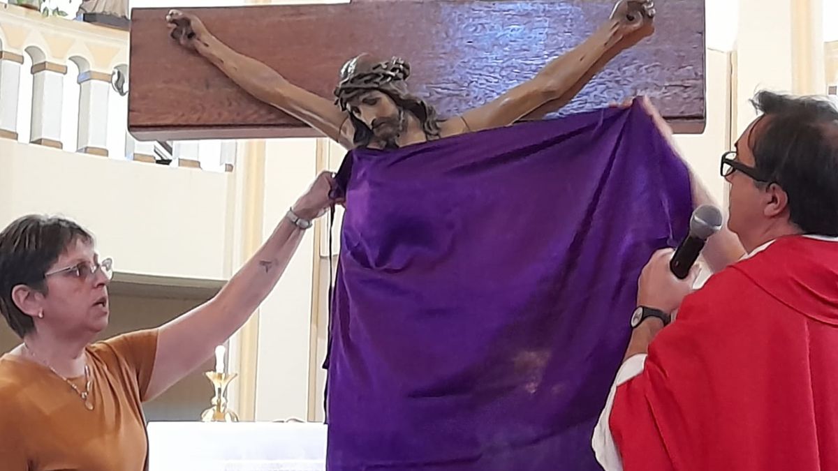 Así se vivió Semana Santa en la ciudad. Foto: Estela Zogbe.