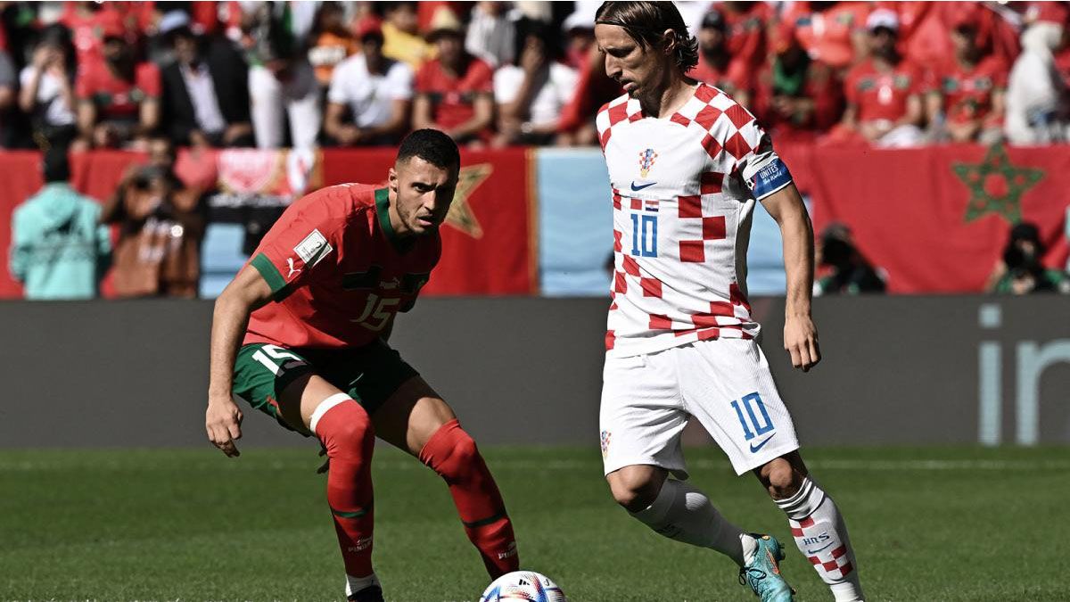 Empate en cero entre Croacia y Marruecos en el inicio del Grupo F