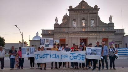Movilización en Sampacho por José Rodríguez
