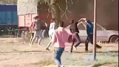 Villa Valeria: heridos tras una batalla campal con piedras y palos