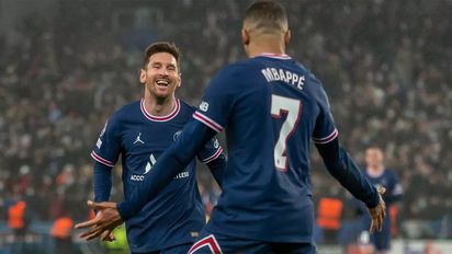 PSG, con Messi y un doblete de Mbappé, venció a Monaco