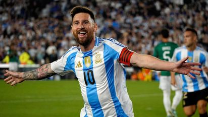 El palito de Messi a Raphinha después de la goleada a Brasil: