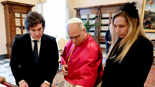 Milei tendrá un encuentro privado con el Papa.