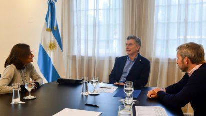 En busca de respaldo, Macri recibió a Weretilneck y Corpacci