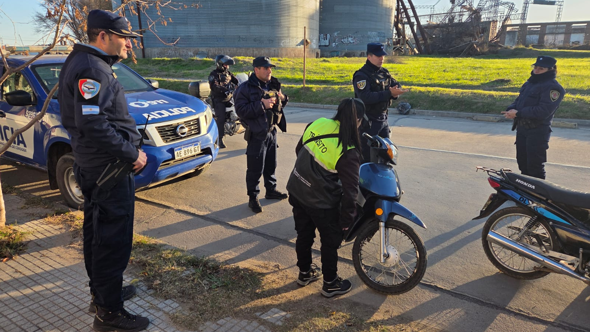 Operativo interfuerzas en Río Cuarto: 9 aprehendidos y 85 vehículos secuestrados