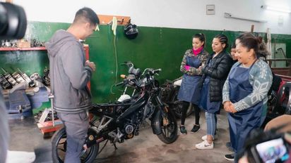 Abren las inscripciones para el curso de mecánica de motos para jóvenes
