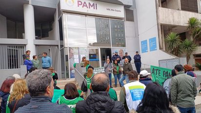 Piden la reincorporación de los siete trabajadores despedidos en PAMI Río Cuarto