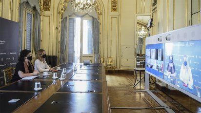 Vizzotti y sus pares provinciales destacan el avance en la vacunación
