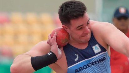 Carballo hizo su presentación en el mundial