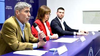 Junto con Quinteros, Bullrich anunció la prohibición de ingreso a las canchas a Di Zeo y otros 56 barrabravas