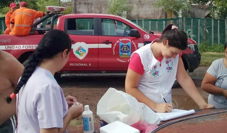Leones: baja el agua y realizan vacunación preventiva contra la fiebre hemorrágica argentina