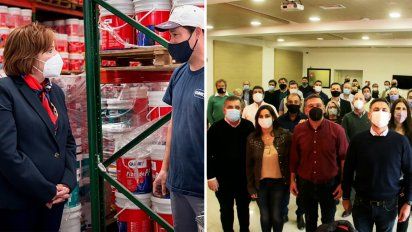 Vigo y De la Sota recorren la provincia y Negri se reunió con los intendentes