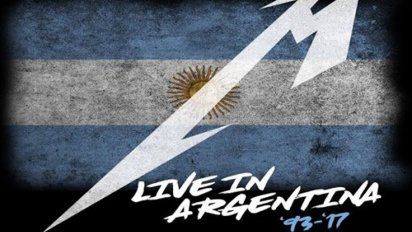 Metallica lanzó un disco en vivo de canciones grabadas en Argentina