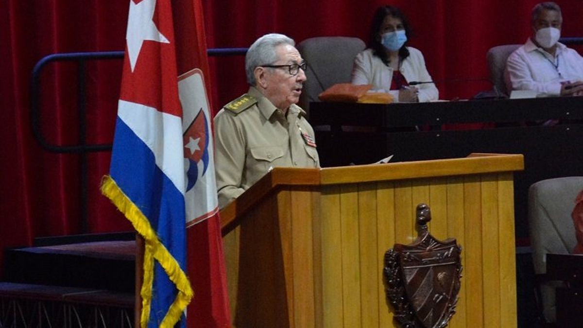 Raúl Castro se despidió como primer secretario del Partido Comunista de Cuba.