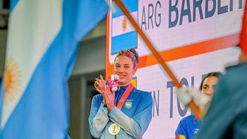 Locura lo de Macarena Ceballos: ganó tres medallas doradas en los Suramericanos