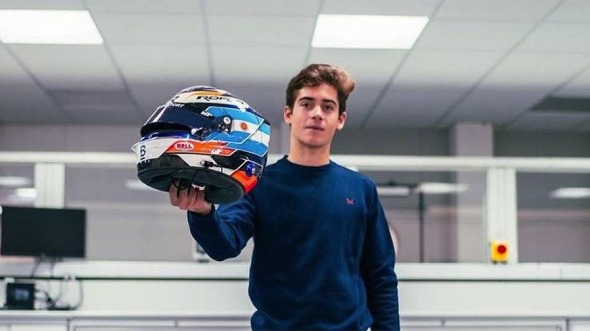 El piloto argentino Franco Colapinto se incorpora a la academia Williams de Fórmula 1