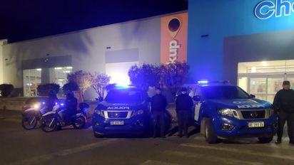 Comenzó el operativo antisaqueos en la ciudad