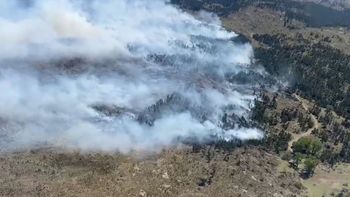 Bomberos trabajan arduamente para combatir un incendio en Huerta Vieja Bomberos trabajan arduamente para combatir un incendio en Huerta Vieja
