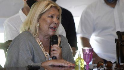 Carrió trabaja